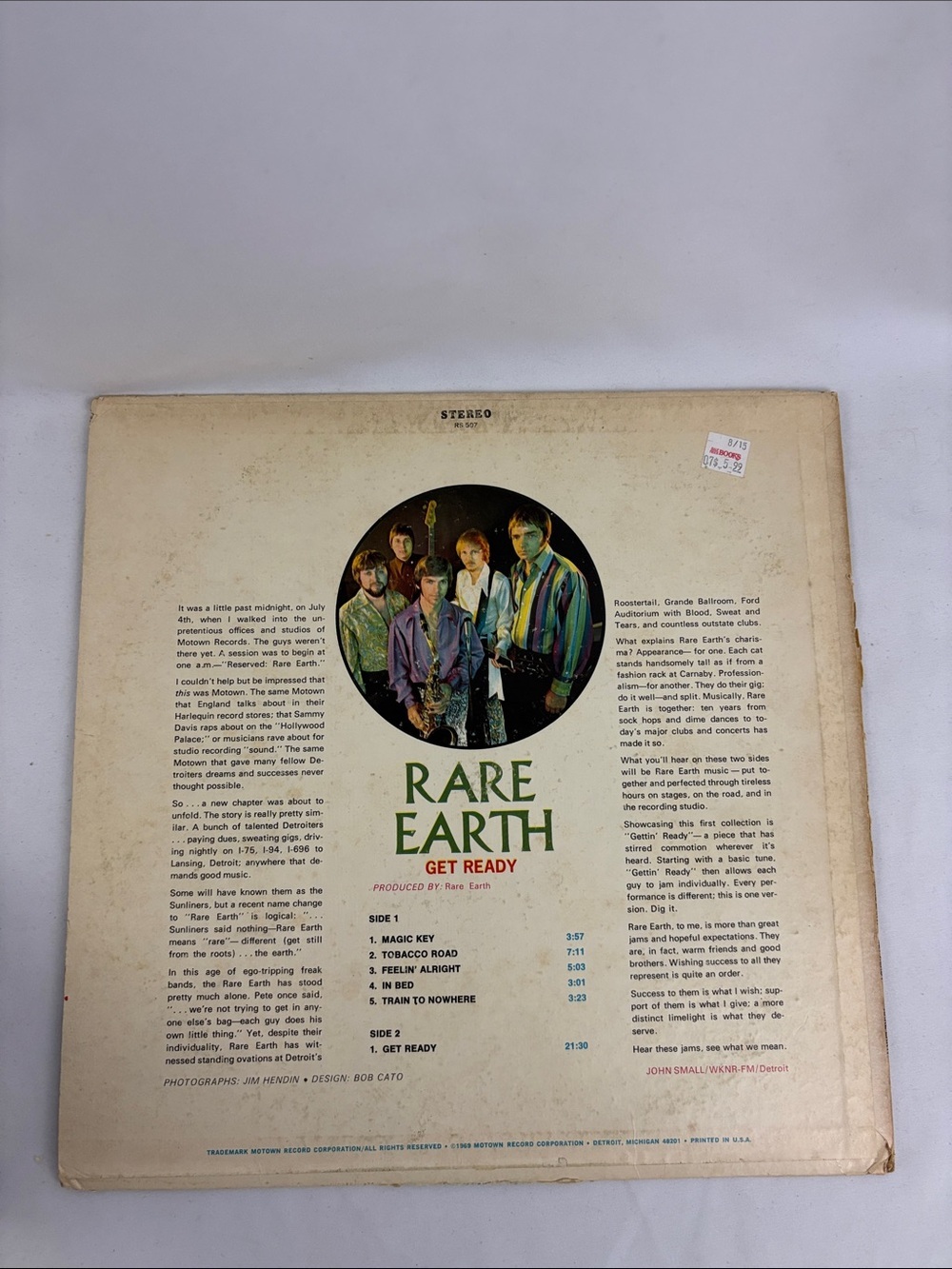 Rare Earth - “Get Ready” Vinyl LP - Picture 3 of 7